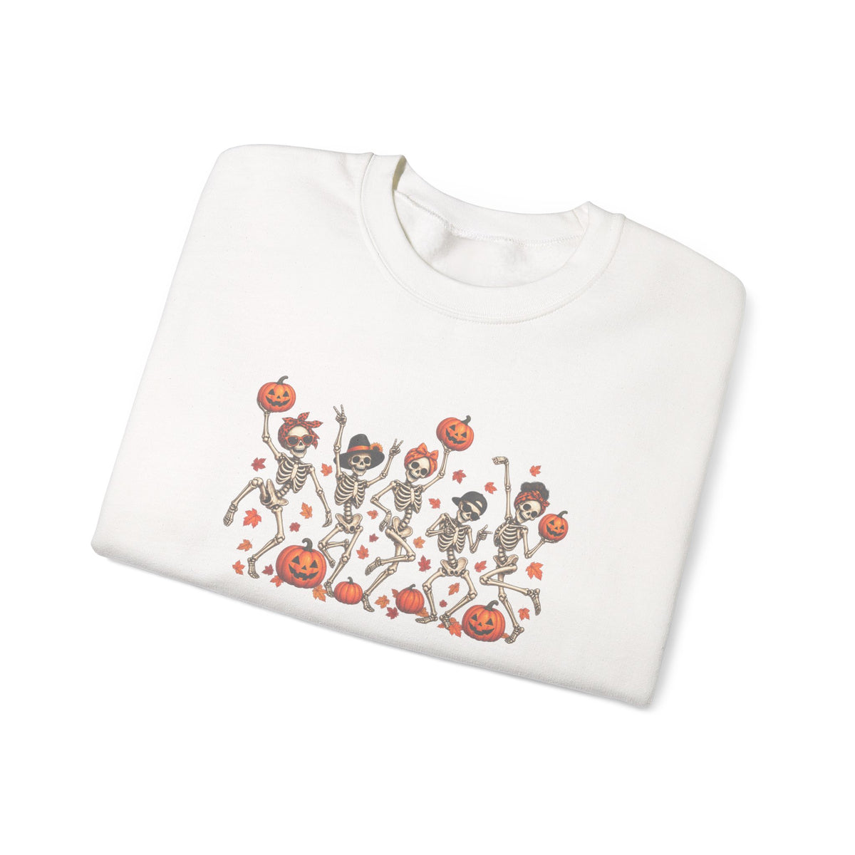 Halloween Dancing Pumpkins Crewneck Sweatshirt