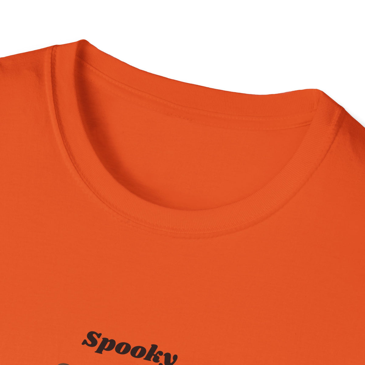 Spooky Season Ghost with Coffee T-Shirt | Halloween Ghost Latte Tee