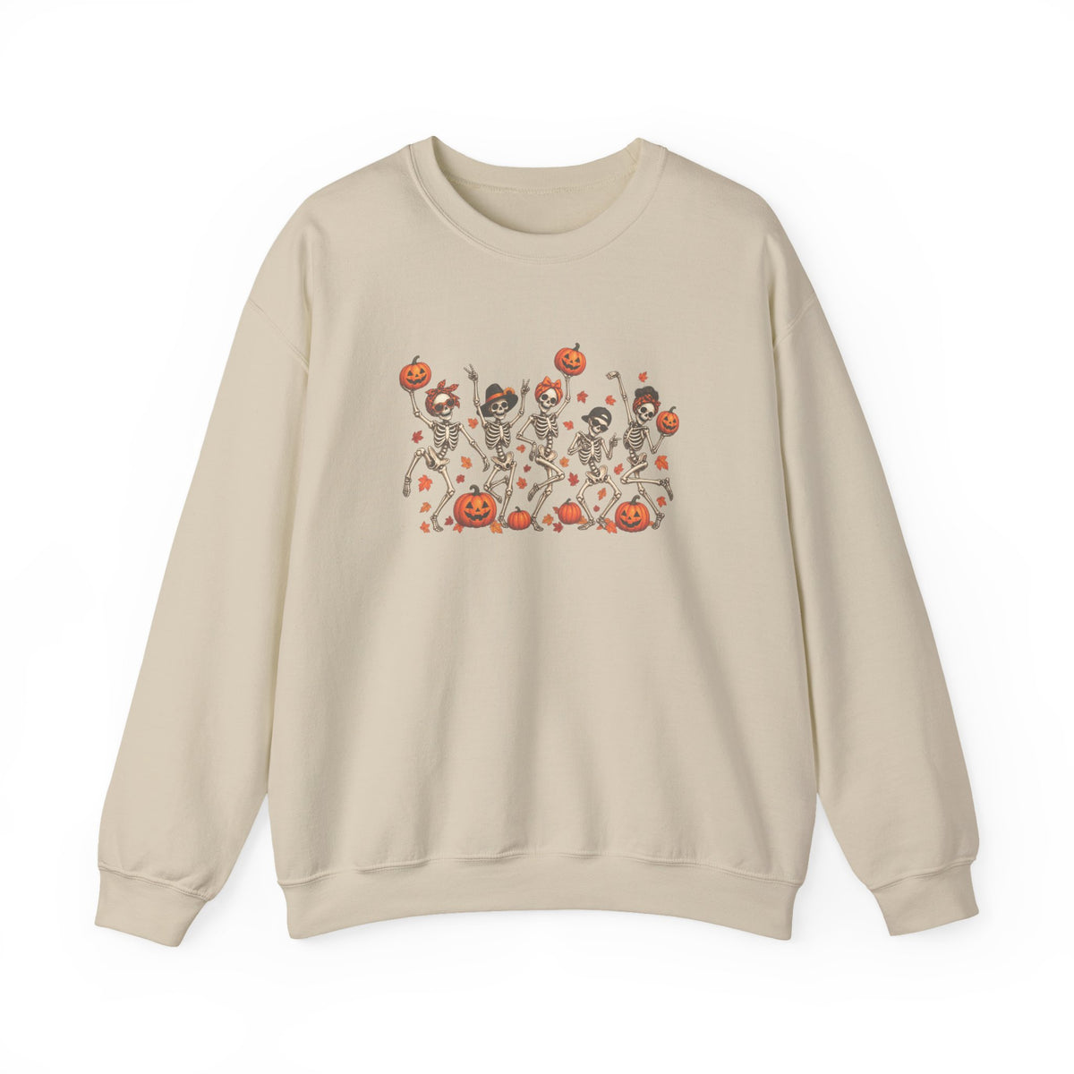 Halloween Dancing Pumpkins Crewneck Sweatshirt