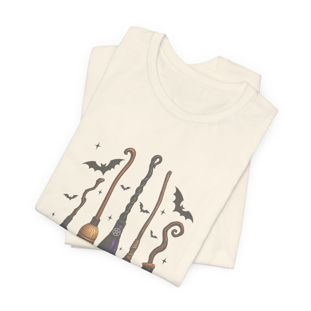 Witch Brooms Tee — "A Girl's Got to Have Options" Halloween T‑Shirt