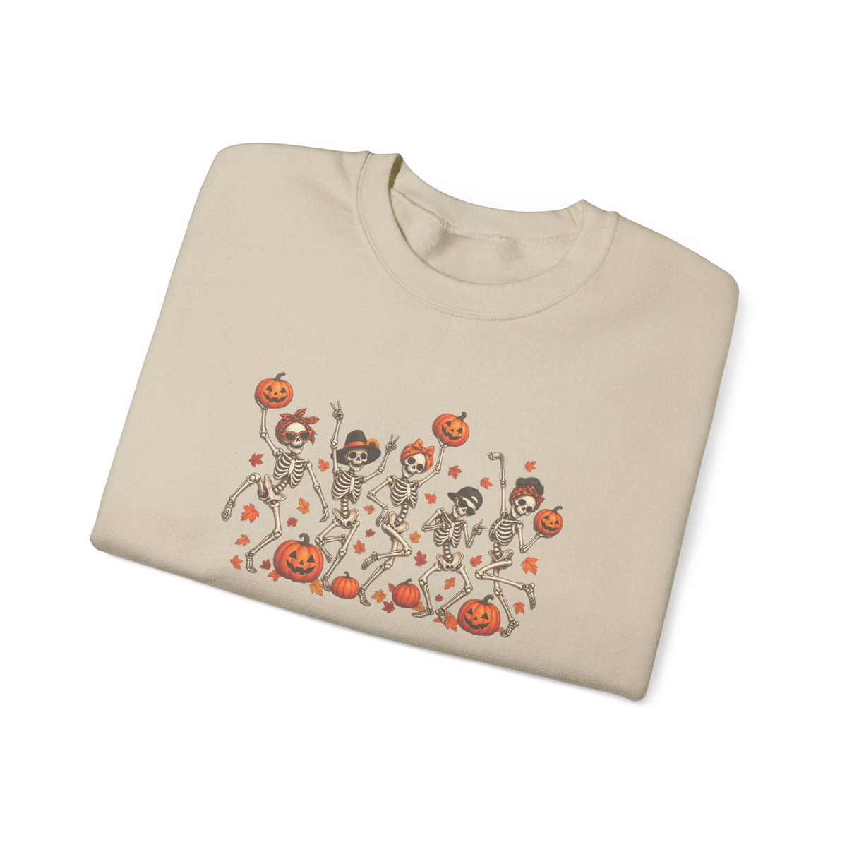 Halloween Dancing Pumpkins Crewneck Sweatshirt