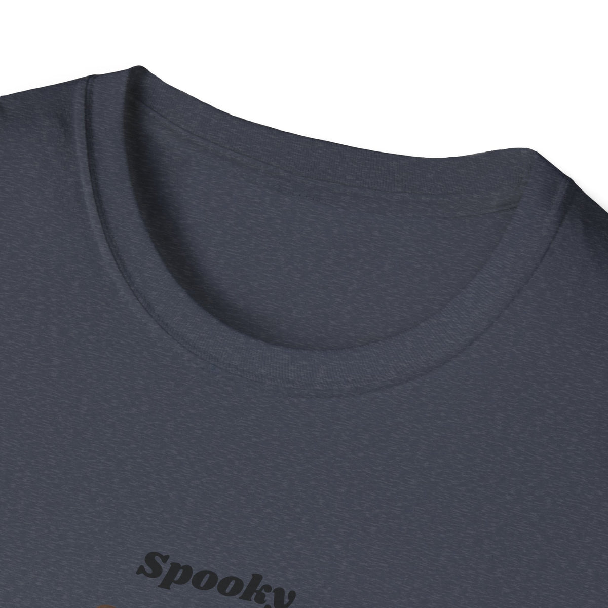 Spooky Season Ghost with Coffee T-Shirt | Halloween Ghost Latte Tee