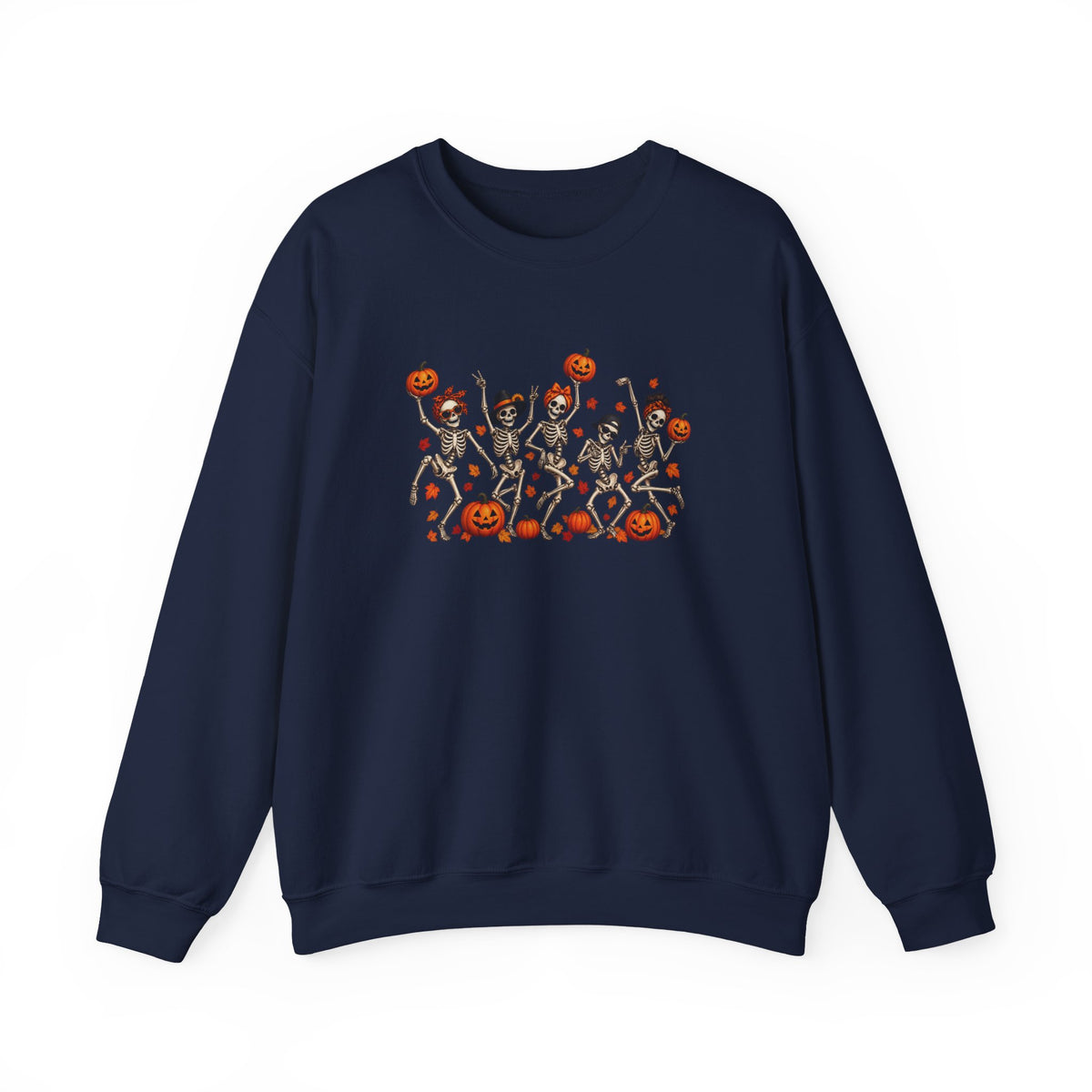 Halloween Dancing Pumpkins Crewneck Sweatshirt
