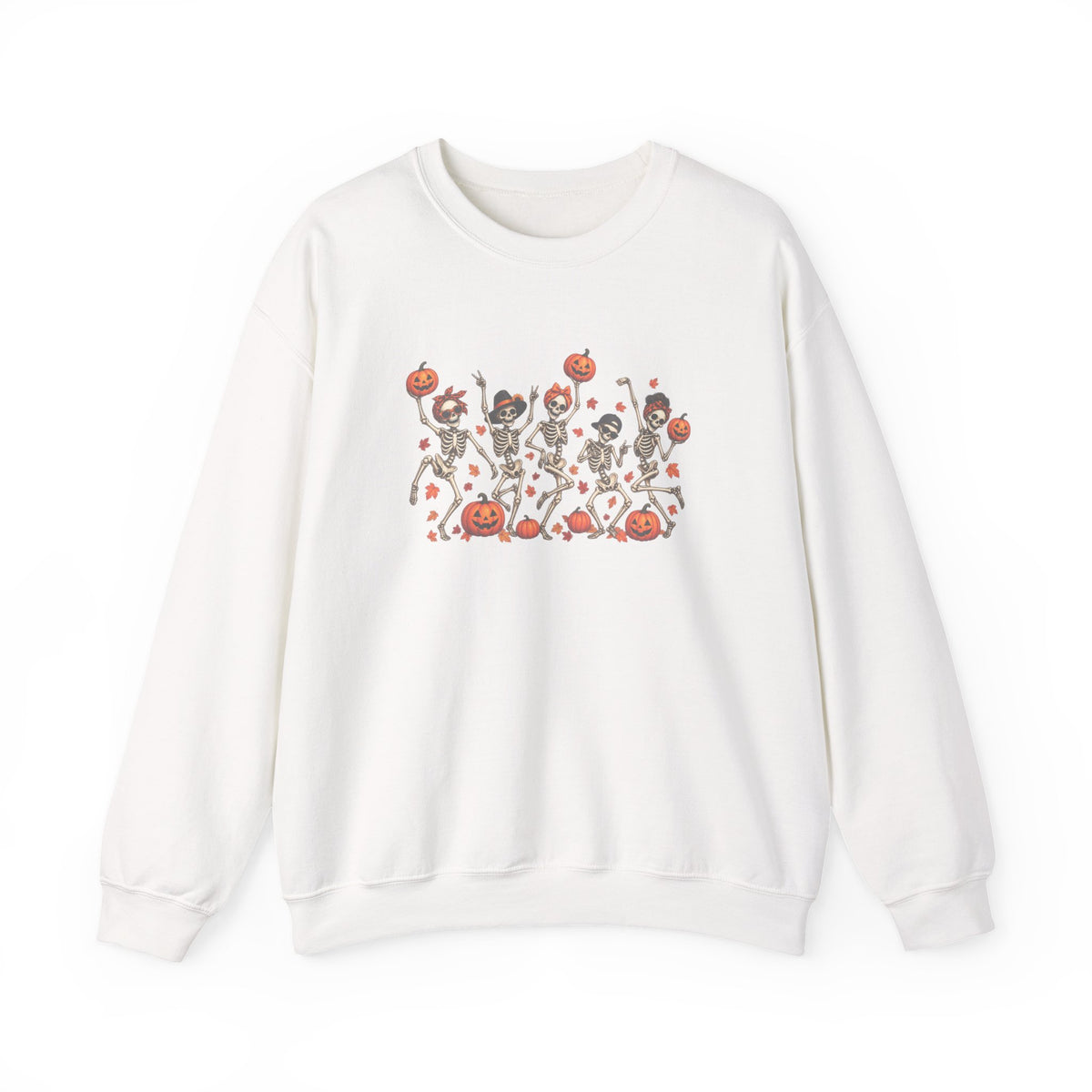 Halloween Dancing Pumpkins Crewneck Sweatshirt