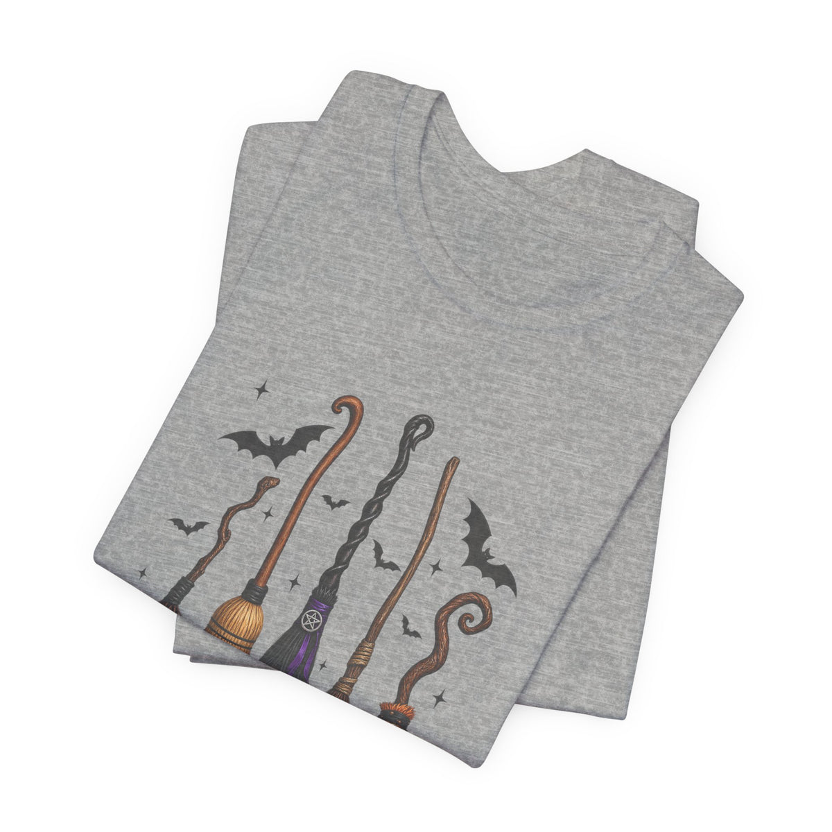 Witch Brooms Tee — "A Girl's Got to Have Options" Halloween T‑Shirt