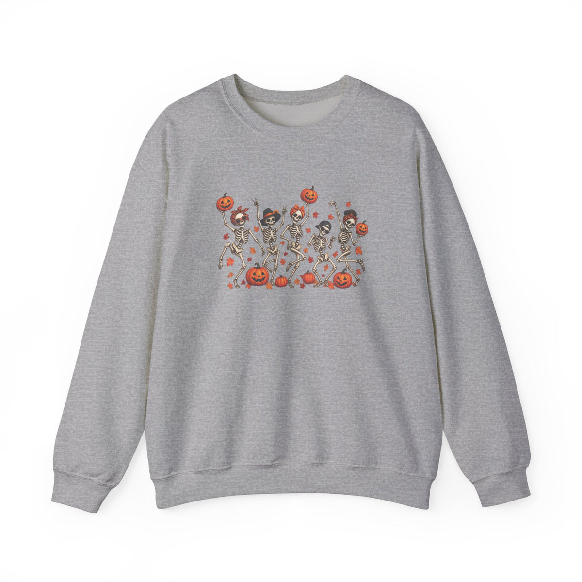 Halloween Dancing Pumpkins Crewneck Sweatshirt