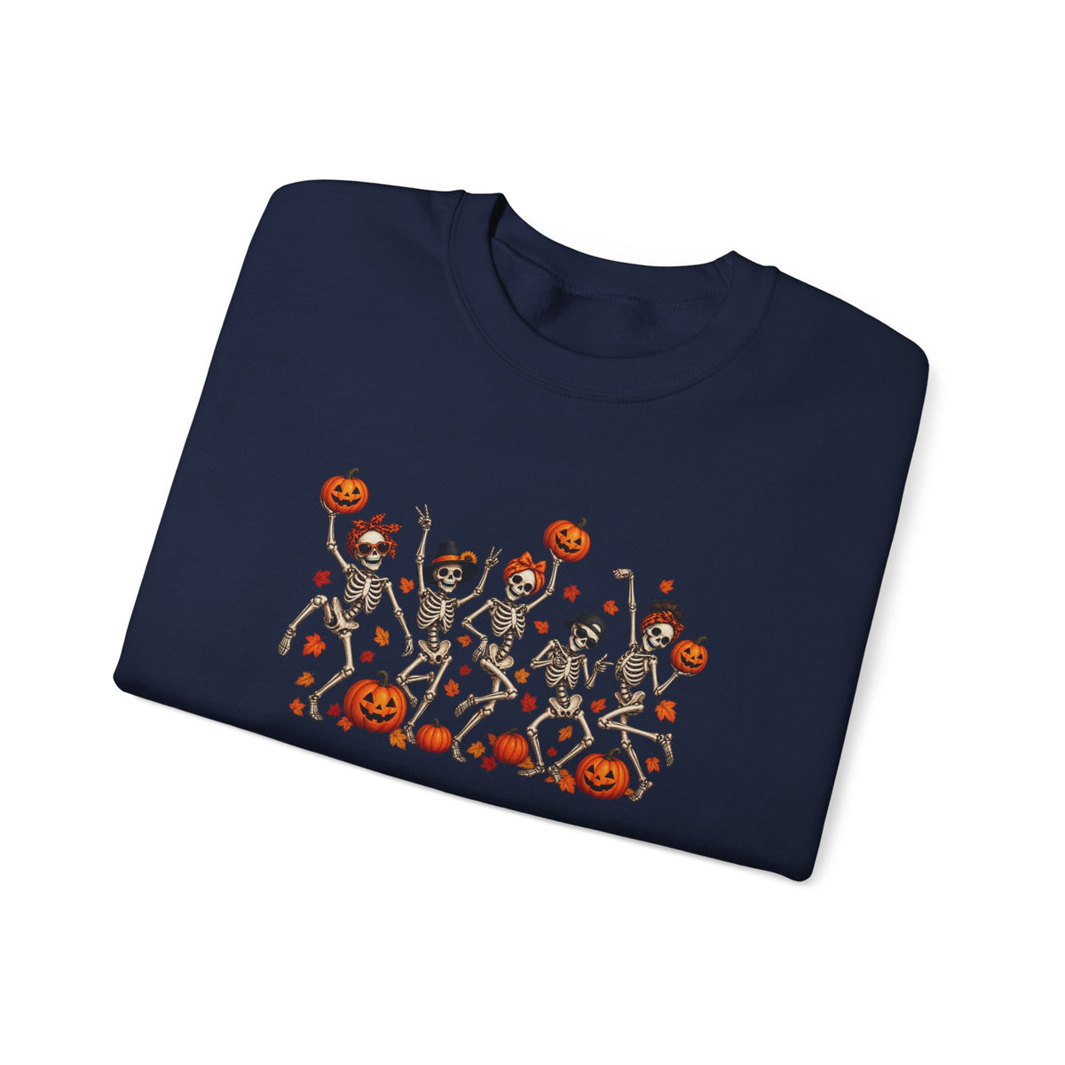 Halloween Dancing Pumpkins Crewneck Sweatshirt