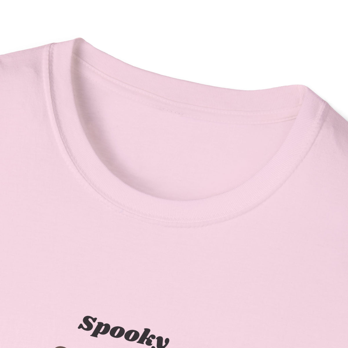 Spooky Season Ghost with Coffee T-Shirt | Halloween Ghost Latte Tee