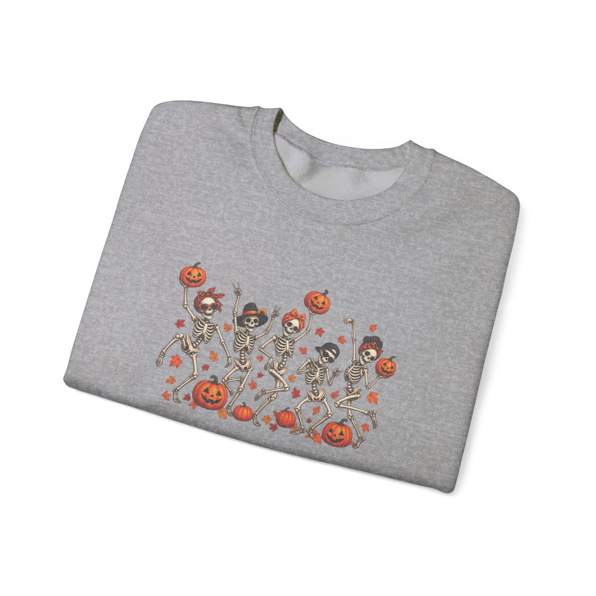 Halloween Dancing Pumpkins Crewneck Sweatshirt